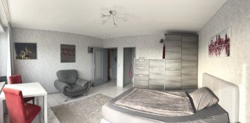 Hauptbild Ohne Provision!!! (Möblierte) Mini-Penthouse-Wohnung mit einzigartigem Balkon-Skyline-Blick